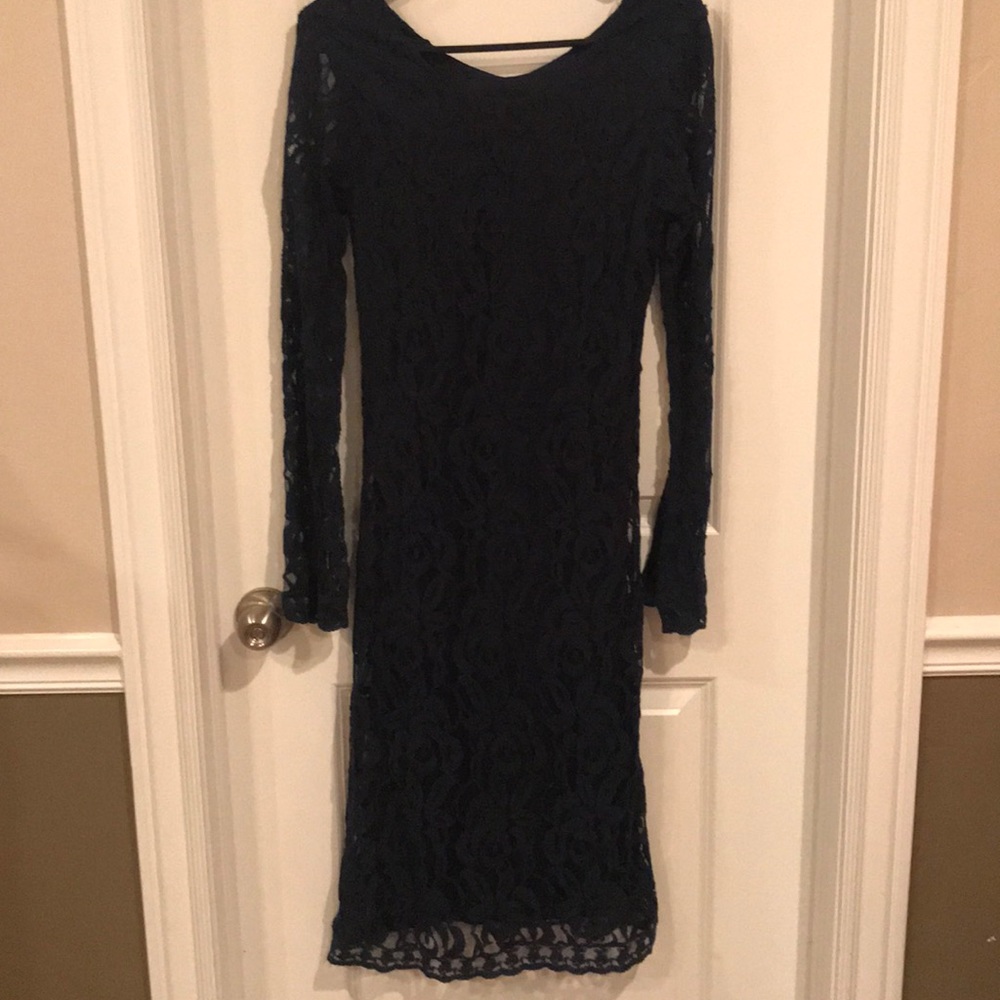 Navy Blue lace dress New with Tags never worn